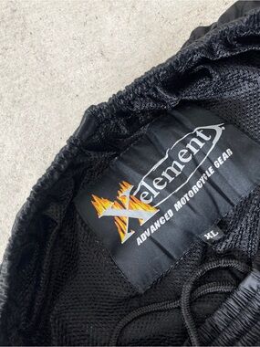 Xelement Mens XL Advanced Motorcycle Gear Heat Resistant Pants Black Nylon